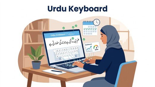 Urdu Keyboard typing practice tips