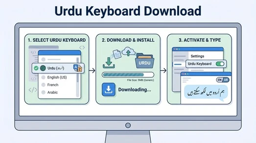 Urdu Keyboard Download setup and installation guide