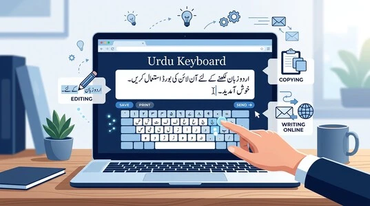 Urdu Keyboard online typing tool